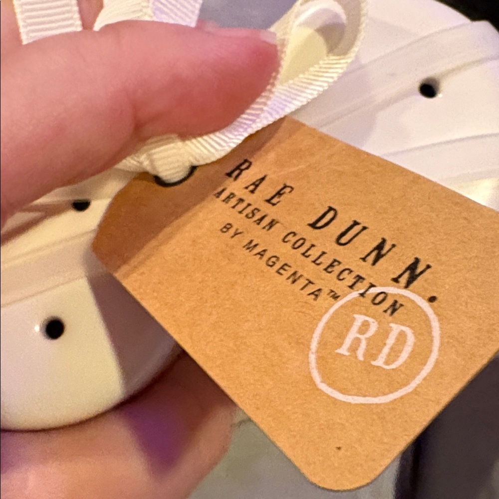 Rae Dunn Chic White Salt and Pepper Shakers - Picture 2 of 5